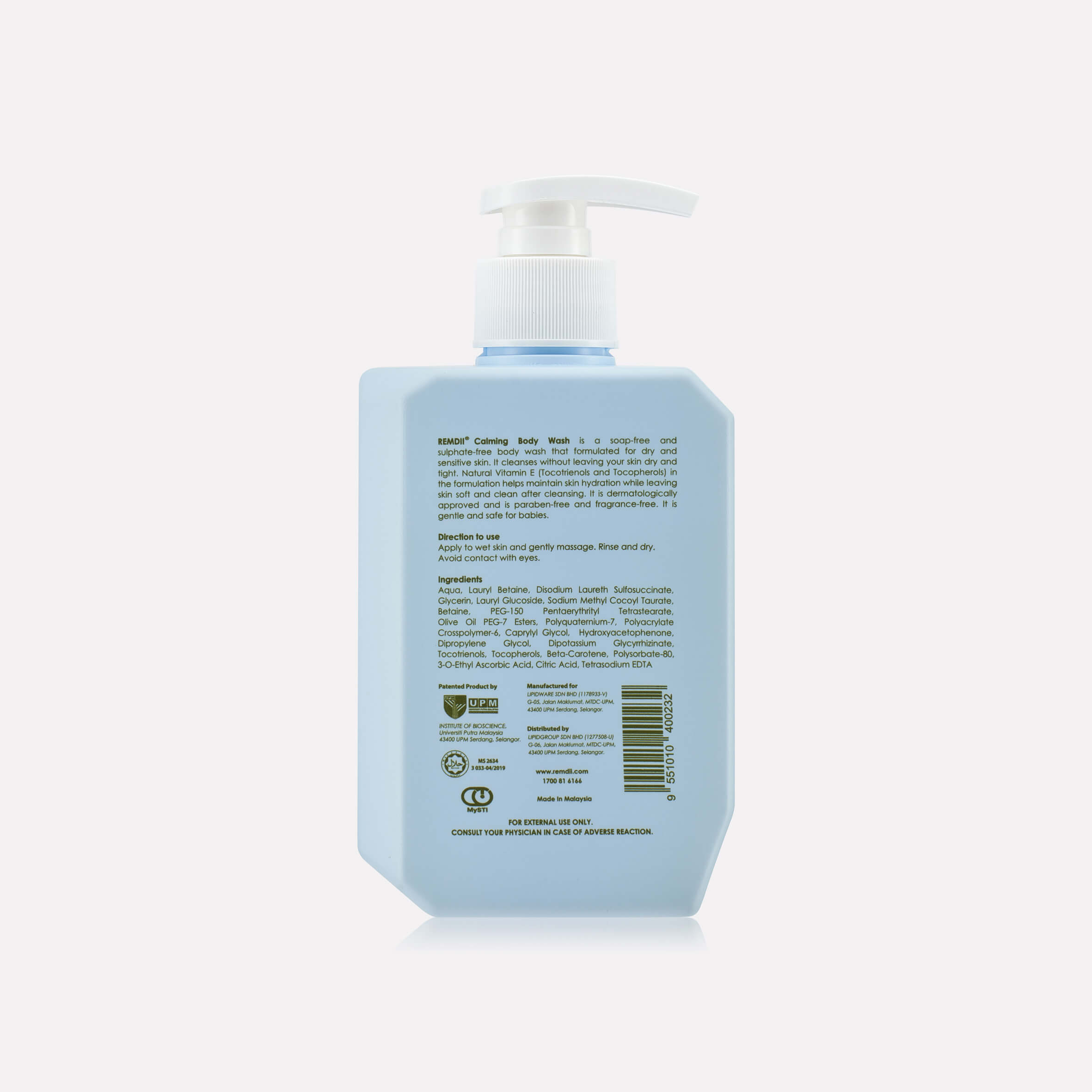 REMDII CALMING BODY WASH 250ML (2)