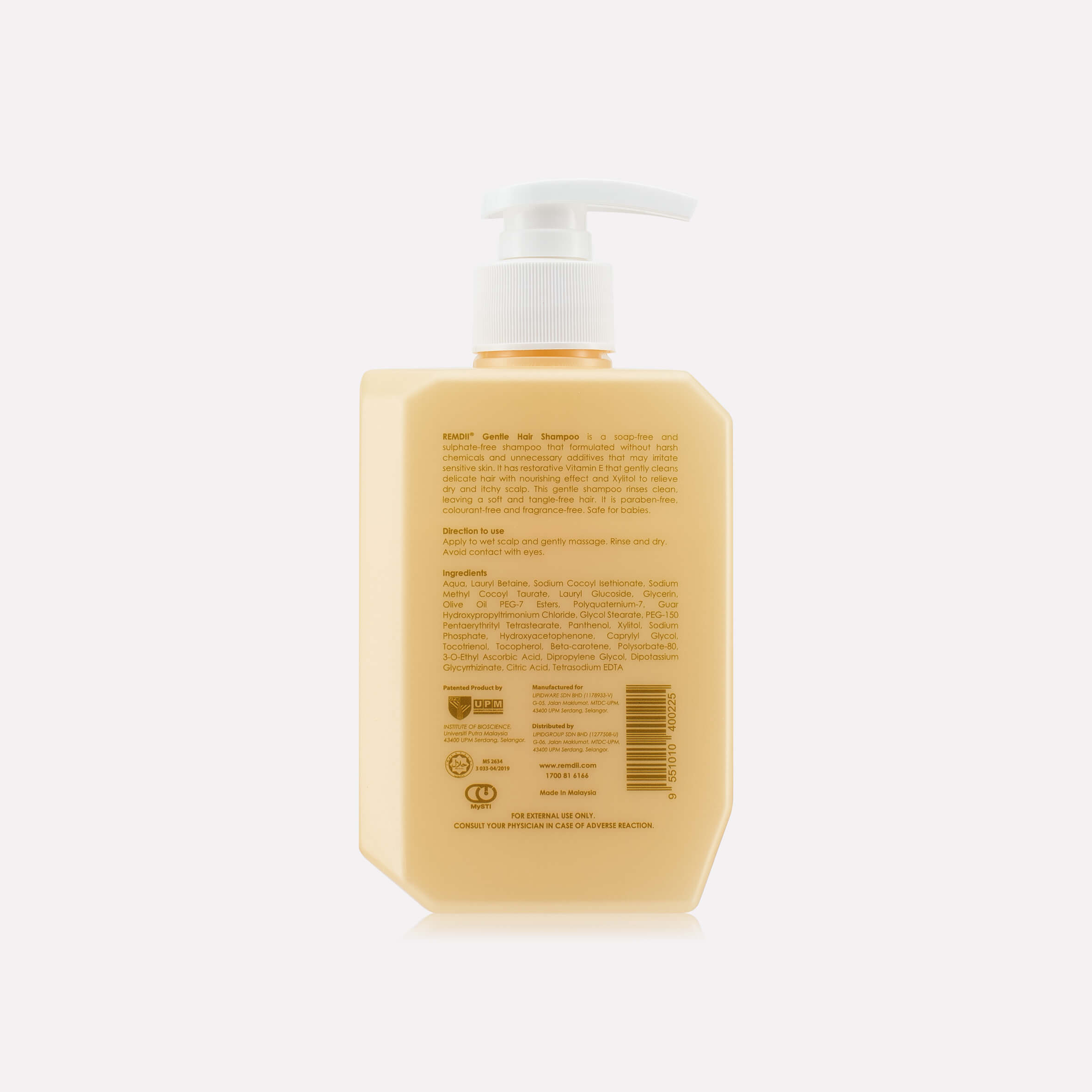REMDII GENTLE HAIR SHAMPOO 250ML (2)