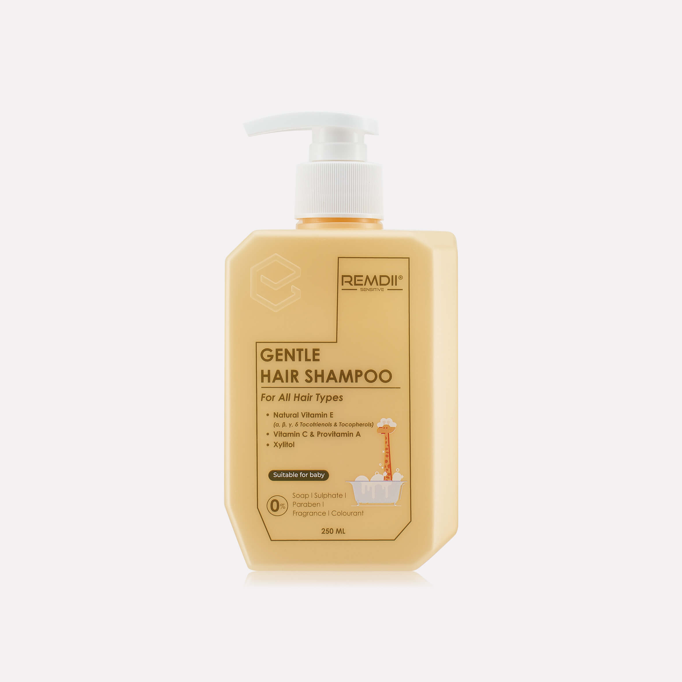 REMDII GENTLE HAIR SHAMPOO 250ML