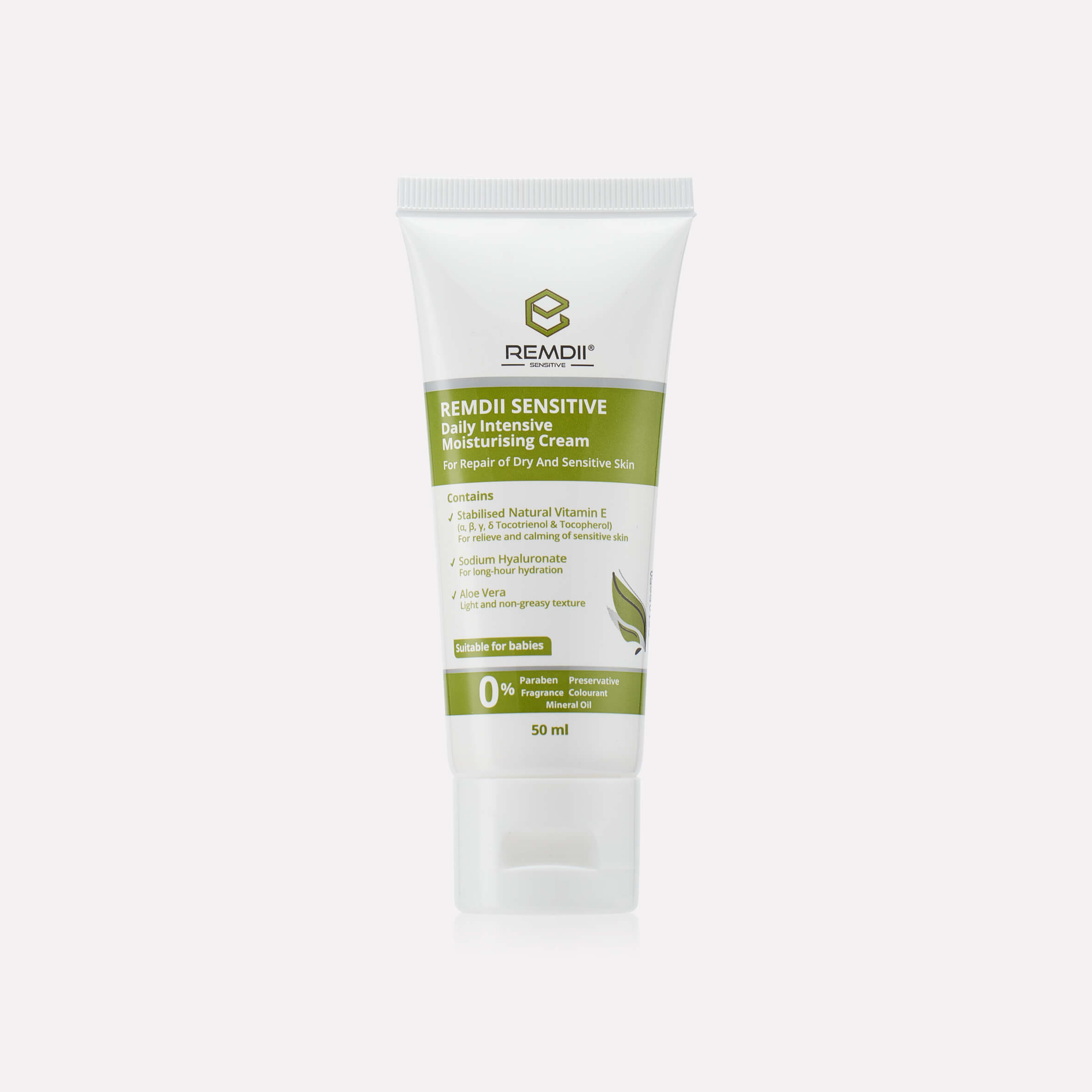 REMDII SENSITIVE DAILY INTENSIVE MOISTURISING CREAM 50ML (1)
