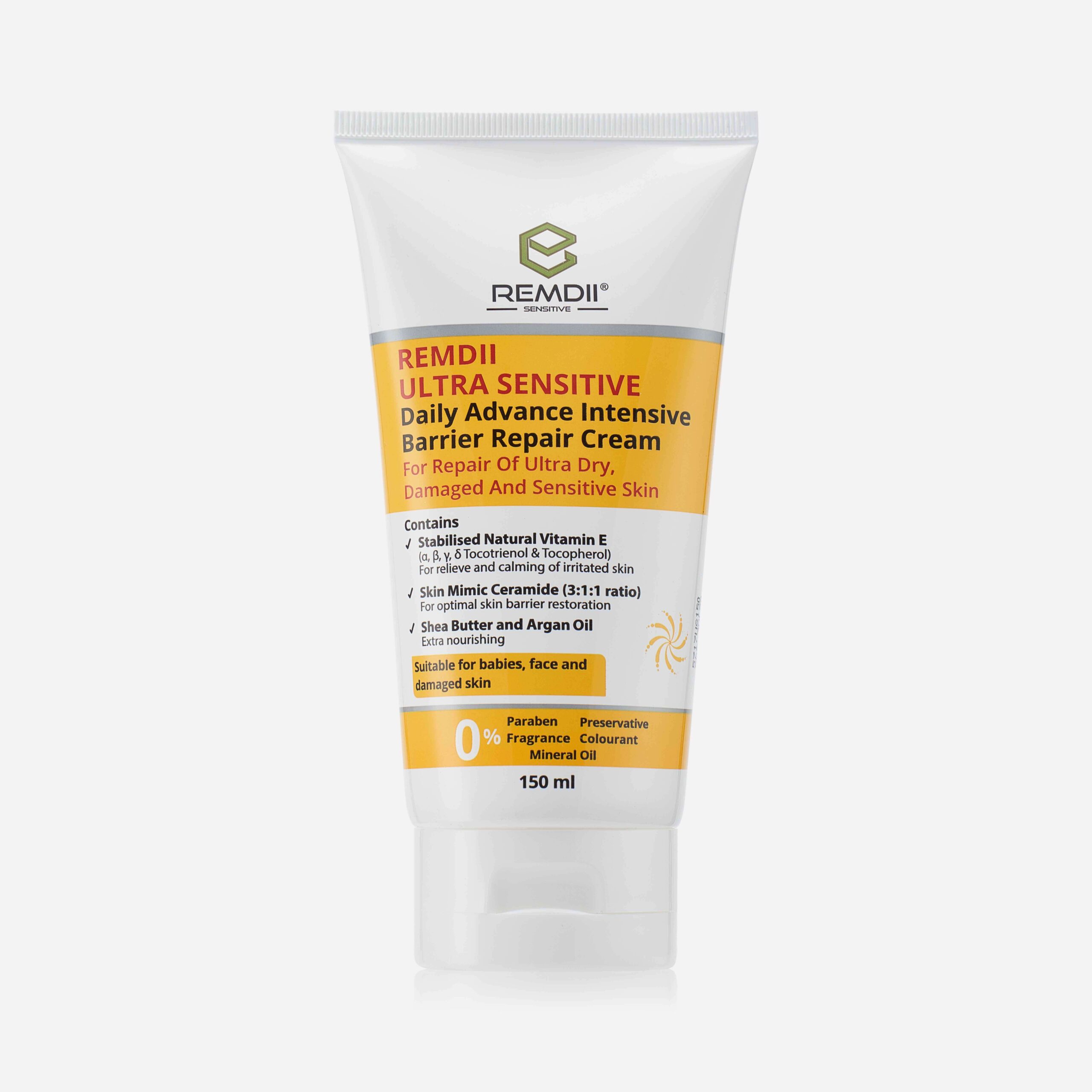 REMDII ULTRA SENSITIVE DAILY ADVANCE INTENSIVE BARRIER REPAIR CREAM 150ML (1)